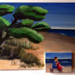 Ostsee im Sonnenschein 80x65